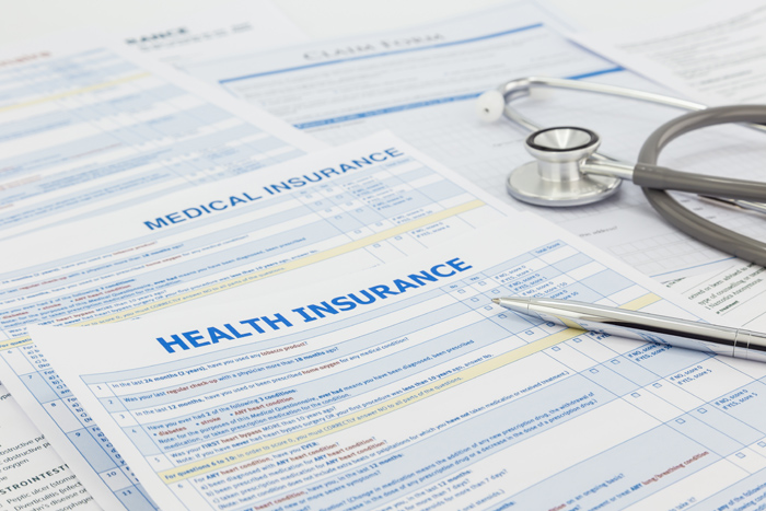 forms for a health insurance plan 