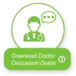 Button reading Download Doctor Discussion Guide