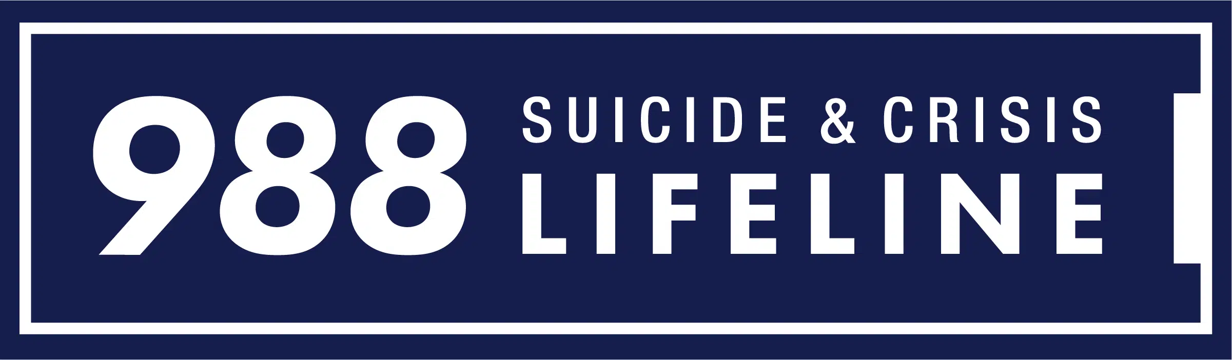 Logo for 988 Suicide & Crisis Lifeline